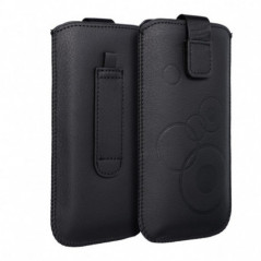 Samsung Galaxy A72 LTE Etui universel Deko Noir 