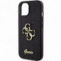 Apple iPhone 15 Plus Coque Guess Fixed Glitter Big 4G Noir