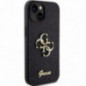 Apple iPhone 15 Plus Coque Guess Fixed Glitter Big 4G Noir