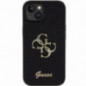 Apple iPhone 15 Plus Coque Guess Fixed Glitter Big 4G Noir