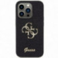 Apple iPhone 15 Pro Coque Guess Fixed Glitter Big 4G Noir