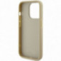 Apple iPhone 15 Pro Coque Guess Fixed Glitter Big 4G Or