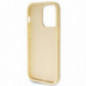 Apple iPhone 14 Pro Max Coque Guess Fixed Glitter Big 4G Or