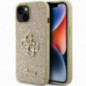 Apple iPhone 15 Plus Coque Guess Fixed Glitter Big 4G Or