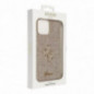 Apple iPhone 13 Pro Max Coque Guess Fixed Glitter Big 4G Or