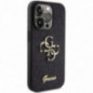 Apple iPhone 15 Pro Max Coque Guess Fixed Glitter Big 4G Noir