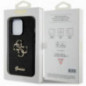 Apple iPhone 15 Pro Max Coque Guess Fixed Glitter Big 4G Noir