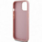 Apple iPhone 15 Coque Guess Fixed Glitter Big 4G Rose