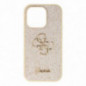 Apple iPhone 14 Pro Coque Guess Fixed Glitter Big 4G Or