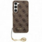 Samsung Galaxy S24 ULTRA Coque Guess 4G Charm Brun Samsung Galaxy S24 ULTRA Coque Guess 4G Charm Brun