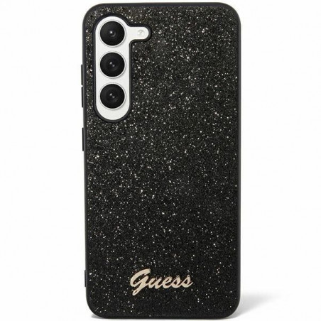 Samsung Galaxy S24 ULTRA Coque Guess Glitter Script Noir