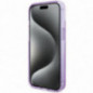 Apple iPhone 15 Plus Coque Guess Glitter Script Logo - Ring stand MagSAFE  Violet (Purple)
