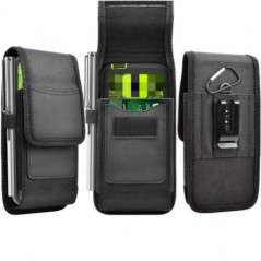 Apple iPhone 12 mini Etui universel, Étuis verticaux Vertical Belt Holster OXFORD Noir