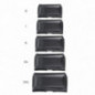 Apple iPhone 12 Pro Etui universel, Étuis horizontaux, Étui de ceinture ROYAL Crazy Horse Noir 