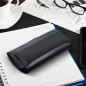Apple iPhone 13 Etui universel, Étuis horizontaux, Étui de ceinture ROYAL Crazy Horse Noir 