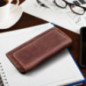 Apple iPhone 12 Pro Etui universel, Étuis horizontaux, Étui de ceinture ROYAL Crazy Horse Brun 