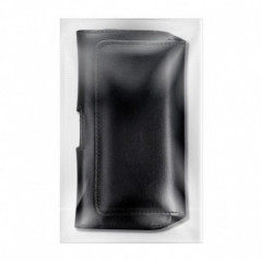 Apple iPhone 13 mini Etui universel, Étuis horizontaux, Étui de ceinture ROYAL Crazy Horse Noir 