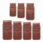 Apple iPhone 12 Etui universel, Étui de ceinture ROYAL - Leather universal flap pocket Brun