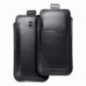 Apple iPhone 12 Etui universel, Étui de ceinture ROYAL - Leather universal flap pocket Noir