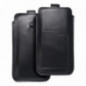 Samsung Galaxy A12 Etui universel, Étui de ceinture ROYAL - Leather universal flap pocket Noir