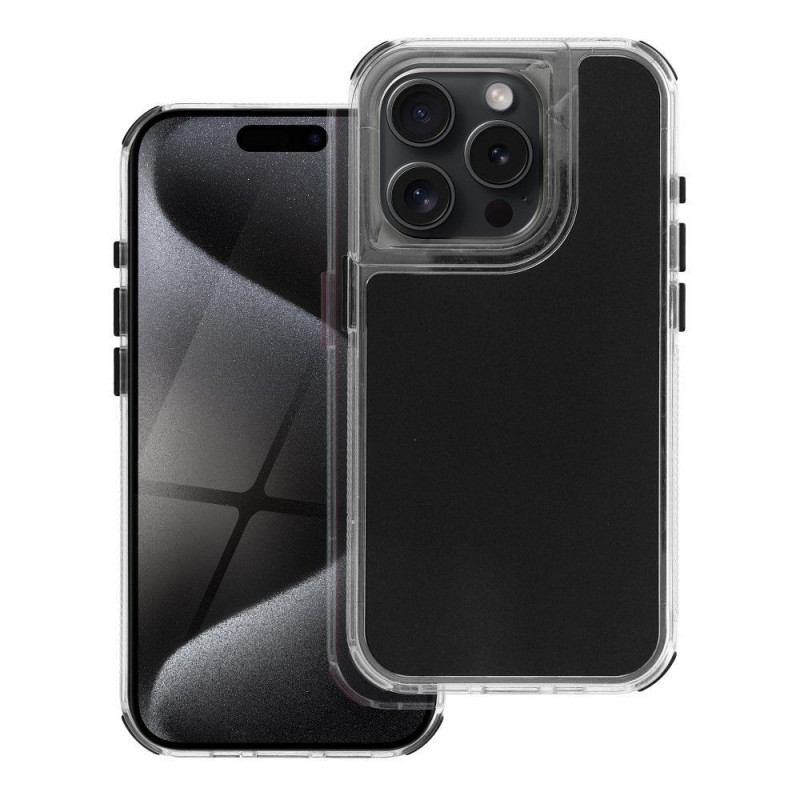 Apple iPhone 16 Coque MATRIX Noir