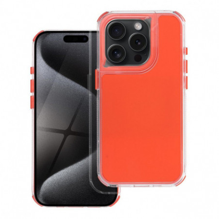 Apple iPhone 16 Coque MATRIX Orange
