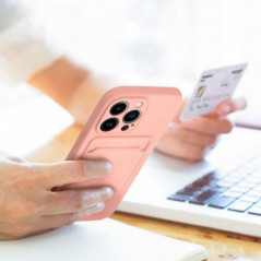 Apple iPhone 16 Pro Coque Card Rose