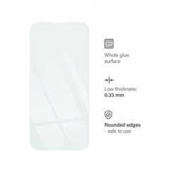 Apple iPhone 15 Verre trempé Blue Star 9H Transparent