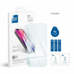 Apple iPhone 15 Verre trempé Blue Star 9H Transparent