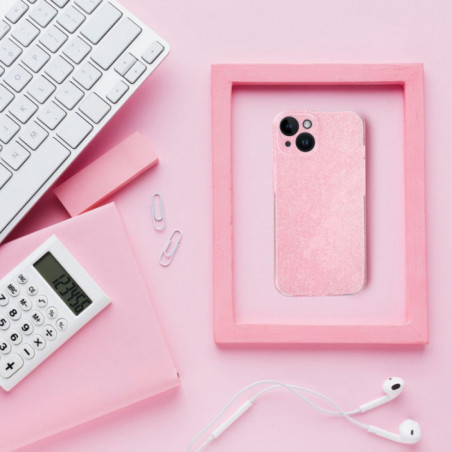 Apple iPhone 16 Pro Coque CLEAR 2mm BLINK Rose