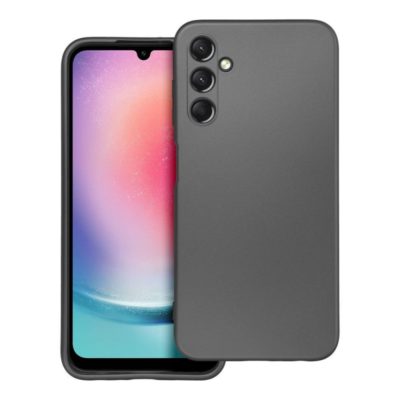 Samsung Galaxy A25 5G Coque Metallic Gris