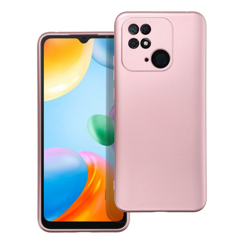 XIAOMI Redmi 10C Coque Metallic Rose