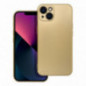 Apple iPhone 13 Coque Metallic Or