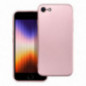 Apple iPhone SE 2020 Coque Metallic Rose