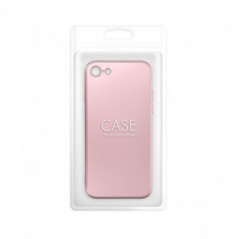 Apple iPhone SE 2022 5G Coque Metallic Rose