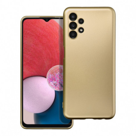 Samsung Galaxy A13 LTE Coque Metallic Or