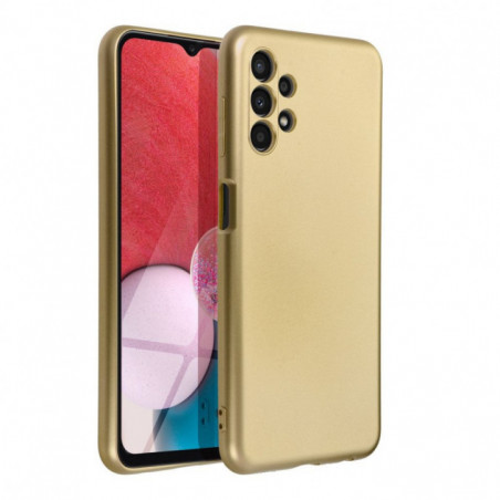 Samsung Galaxy A13 LTE Coque Metallic Or