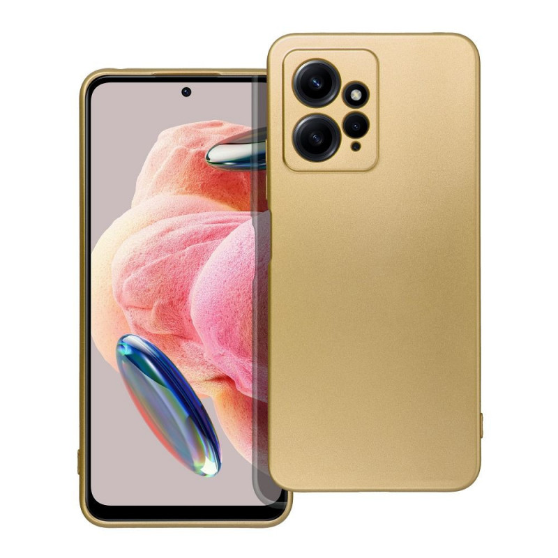 XIAOMI Redmi Note 12 4G Coque Metallic Or
