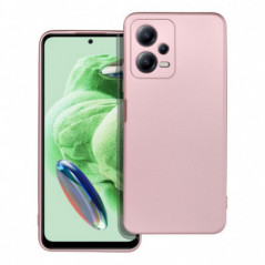 XIAOMI Redmi Note 12 5G Coque Metallic Rose