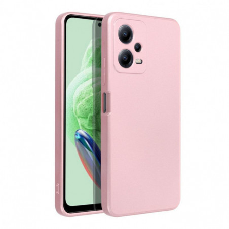 XIAOMI Redmi Note 12 5G Coque Metallic Rose