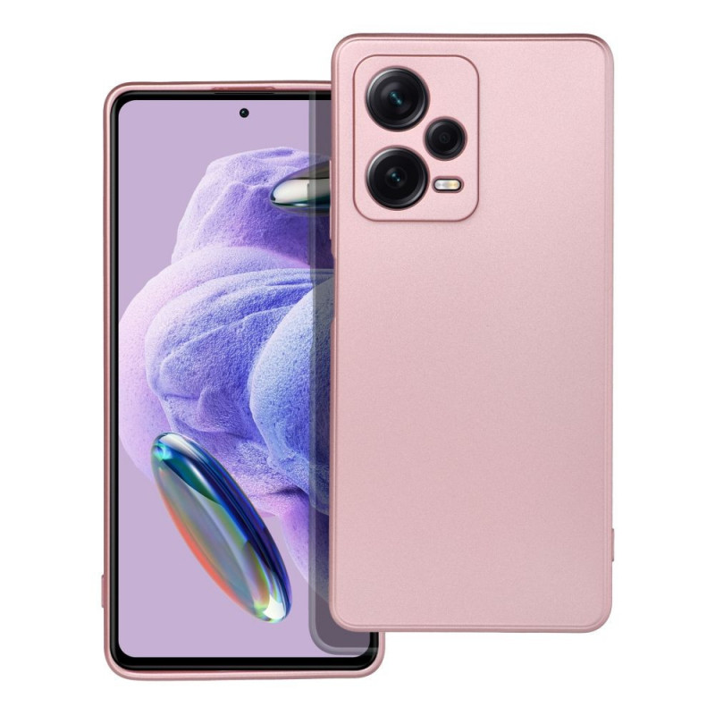 XIAOMI Redmi Note 12 Pro Plus 5G Coque Metallic Rose
