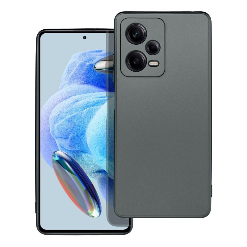 XIAOMI Redmi Note 12 Pro 5G Coque Metallic Gris