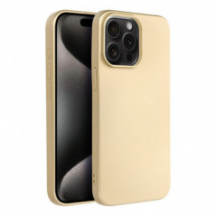 Apple iPhone 15 Pro Max Coque Metallic Or