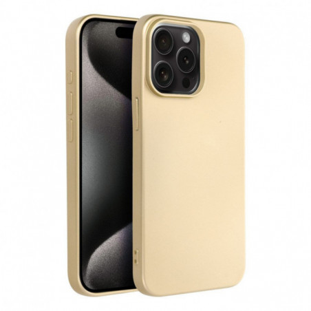 Apple iPhone 15 Pro Max Coque Metallic Or