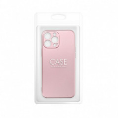 Apple iPhone 15 Coque Metallic Rose