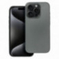 Apple iPhone 15 Pro Coque Metallic Gris