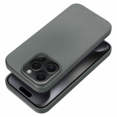 Apple iPhone 15 Pro Coque Metallic Gris