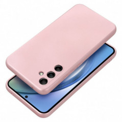Samsung Galaxy A34 Coque Metallic Rose