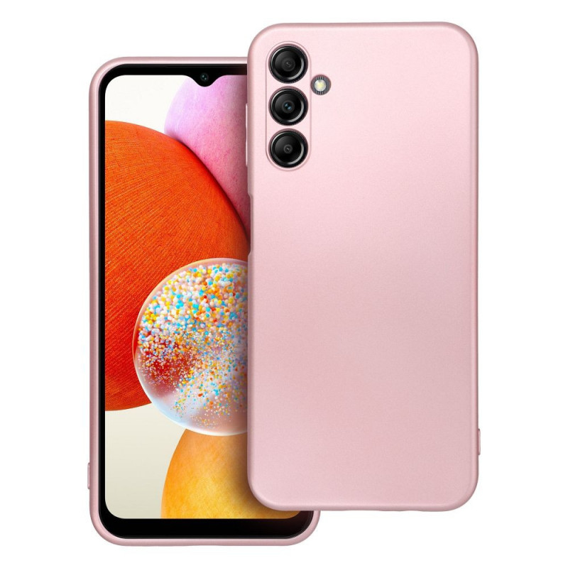 Samsung Galaxy A14 5G Coque Metallic Rose