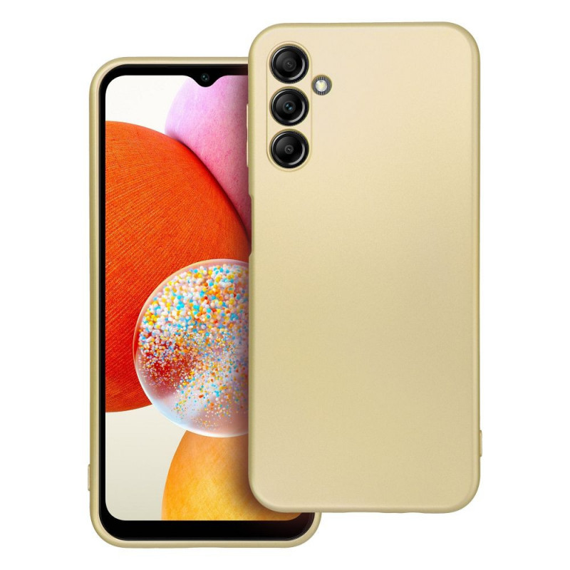 Samsung Galaxy A14 5G Coque Metallic Or